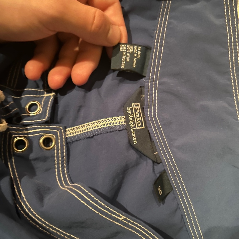 Y2K Polo Ralph Lauren board shorts with eagle embroidery - Picture 2 of 4